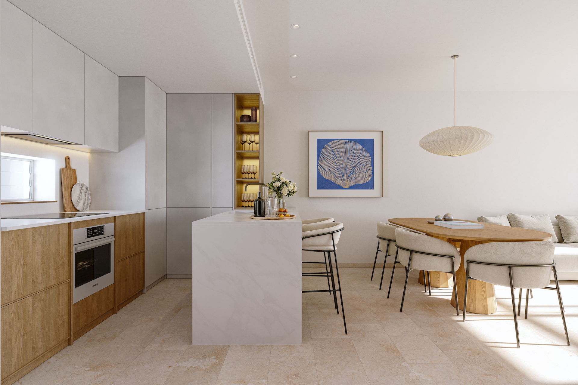 Resa Estates Ibiza for sale te koop apartment nieuwbouw keuken .jpg